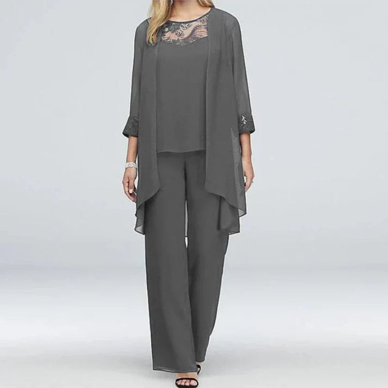 Gina Women's Matching Top and Trousers Set | Elegant Spring Style, Comfortable Fit 2