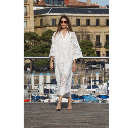 Gina Women's Maxi Dress | A-Line Silhouette, Elegant Summer Dress 1