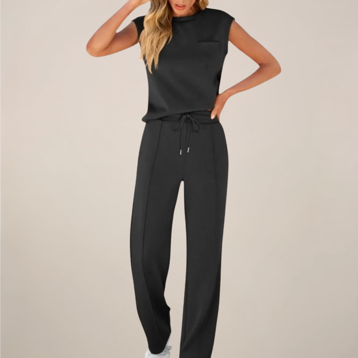 Gina Women's Relaxed Pants Set | Effortless Comfort for Spring 0