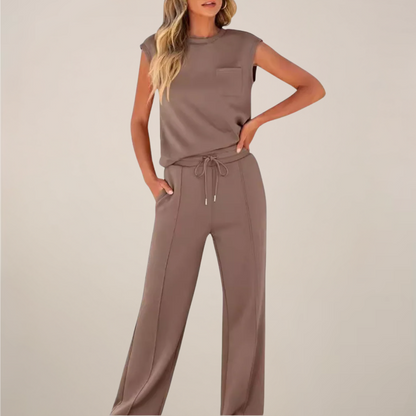 Gina Women's Relaxed Pants Set | Effortless Comfort for Spring 2