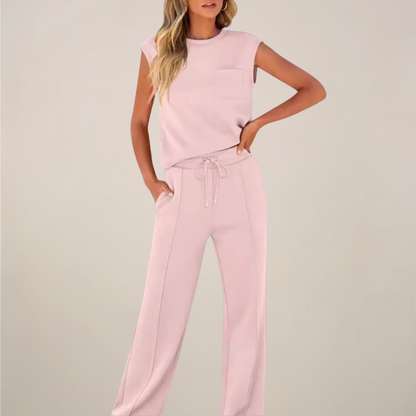 Gina Women's Relaxed Pants Set | Effortless Comfort for Spring 4