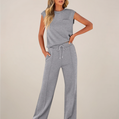 Gina Women's Relaxed Pants Set | Effortless Comfort for Spring 6