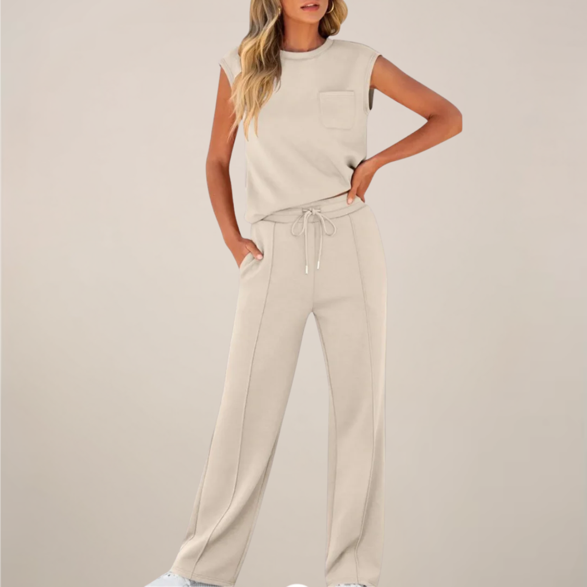 Gina Women's Relaxed Pants Set | Effortless Comfort for Spring 7