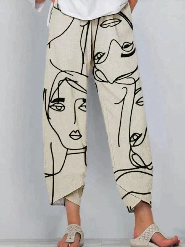 Gina Women's Shorts | Graphic Print, Relaxed Fit 0