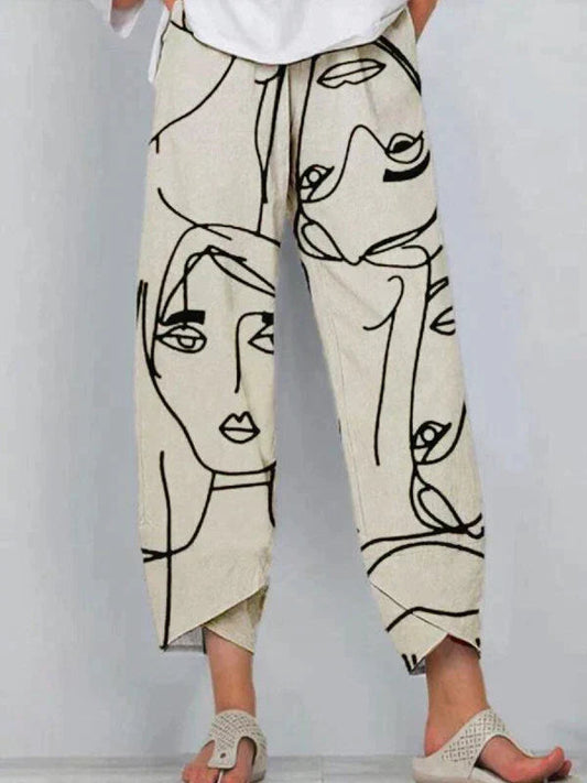 Gina Women's Shorts | Graphic Print, Relaxed Fit 0