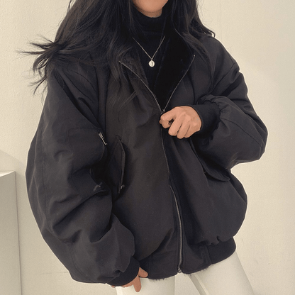 Gina Women's Zip Jacket | Cozy Oversized Fit 9