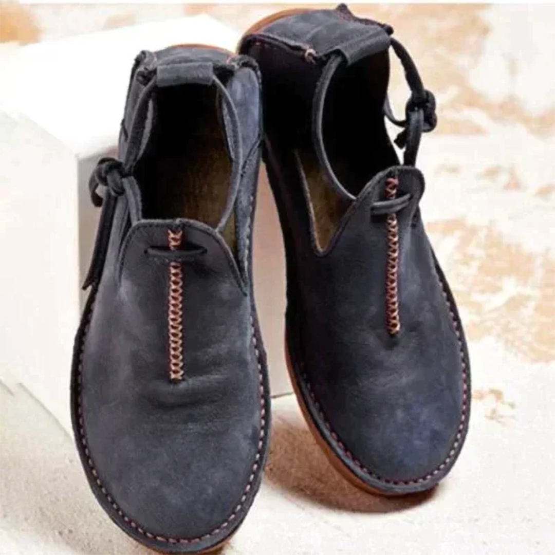 Haidie Women's Vintage Flat Shoes | Retro Style, Casual Comfort 0