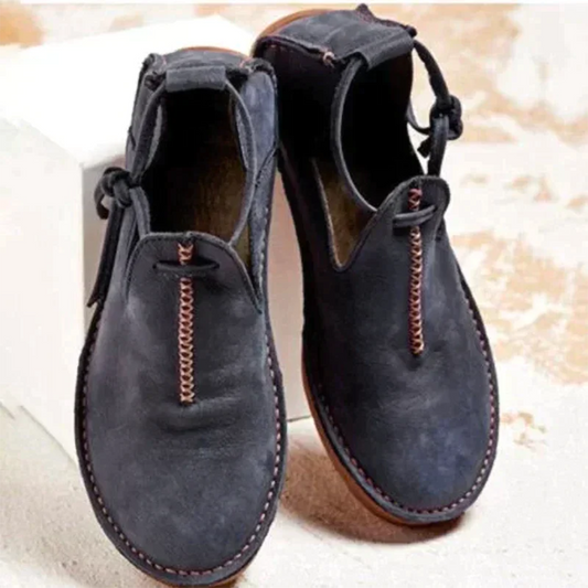 Haidie Women's Vintage Flat Shoes | Retro Style, Casual Comfort 0