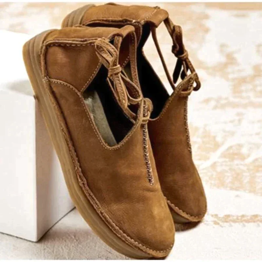 Haidie Women's Vintage Flat Shoes | Retro Style, Casual Comfort 3