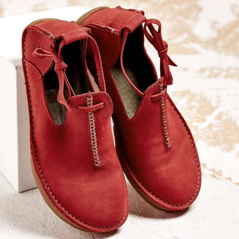 Haidie Women's Vintage Flat Shoes | Retro Style, Casual Comfort 4