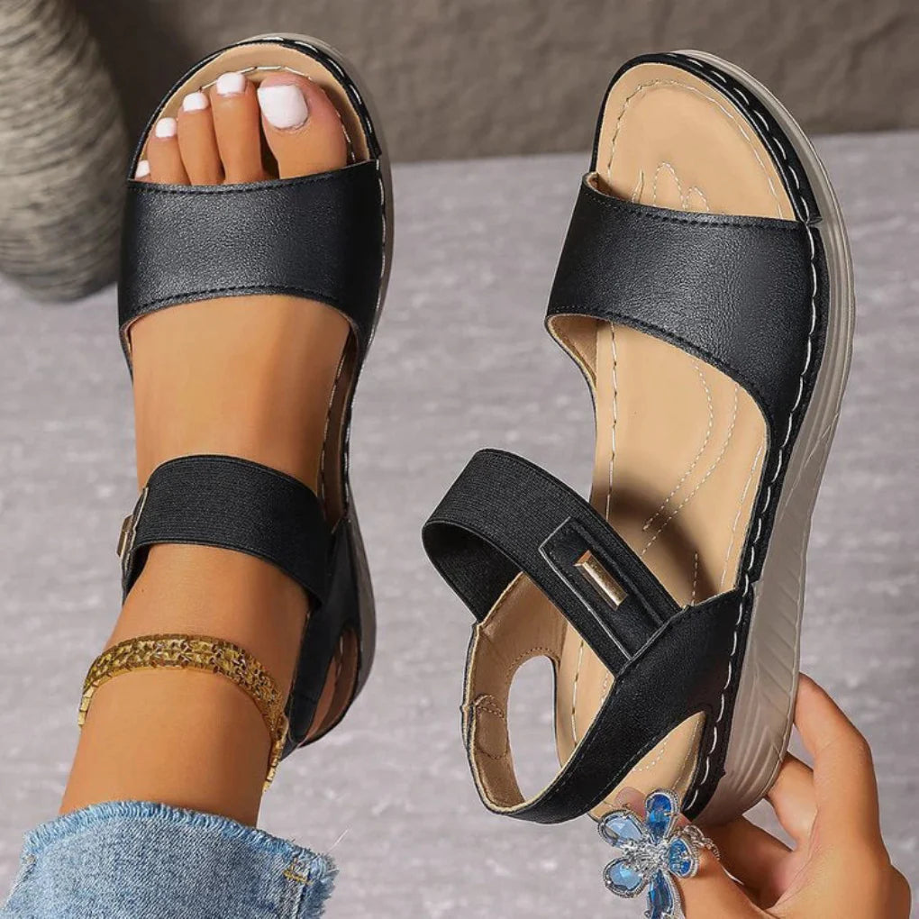 Hana Women's Comfort Sandals | Adjustable Straps, Cushioned Sole 0