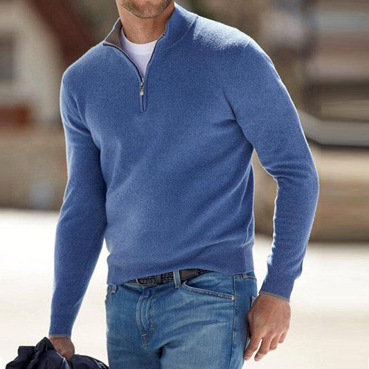 Harmon Men's Half Zip Sweater | Soft Warmth, Versatile Layering 1
