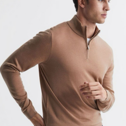 Harmon Men's Half Zip Sweater | Soft Warmth, Versatile Layering 10