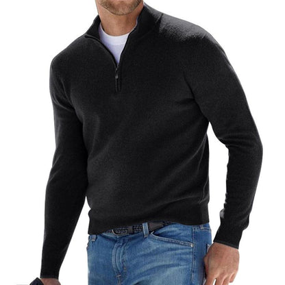 Harmon Men's Half Zip Sweater | Soft Warmth, Versatile Layering 11