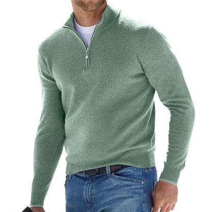 Harmon Men's Half Zip Sweater | Soft Warmth, Versatile Layering 12
