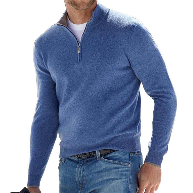 Harmon Men's Half Zip Sweater | Soft Warmth, Versatile Layering 5