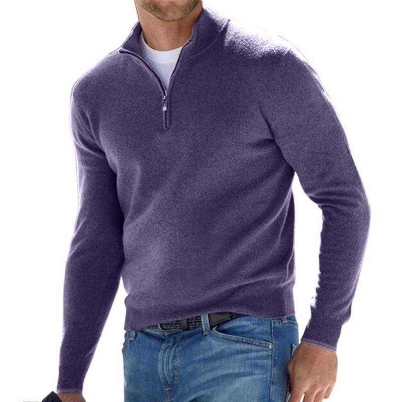 Harmon Men's Half Zip Sweater | Soft Warmth, Versatile Layering 6