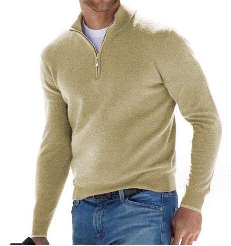 Harmon Men's Half Zip Sweater | Soft Warmth, Versatile Layering 9