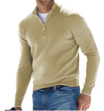 Harmon Men's Half Zip Sweater | Soft Warmth, Versatile Layering 9