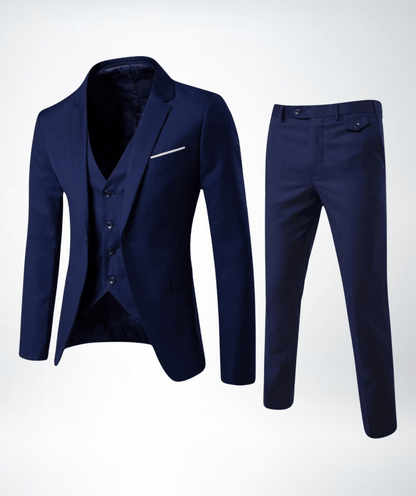 Harrison Men's Three Piece Suit Set | Slim Fit, Elegant Design 0
