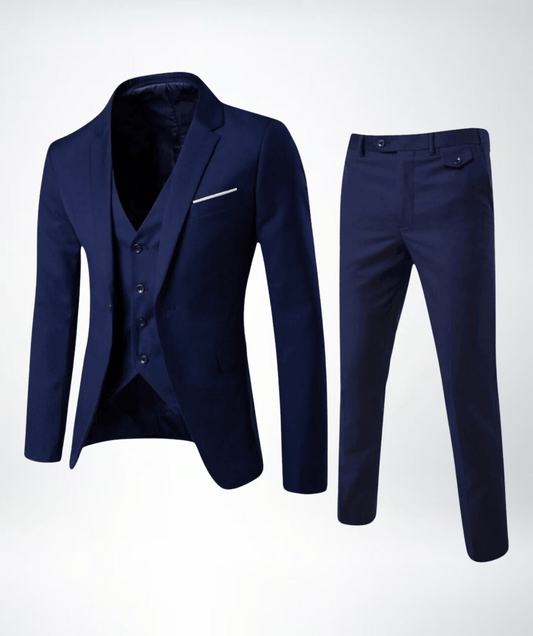 Harrison Men's Three Piece Suit Set | Slim Fit, Elegant Design 0
