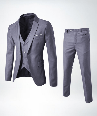 Harrison Men's Three Piece Suit Set | Slim Fit, Elegant Design 2