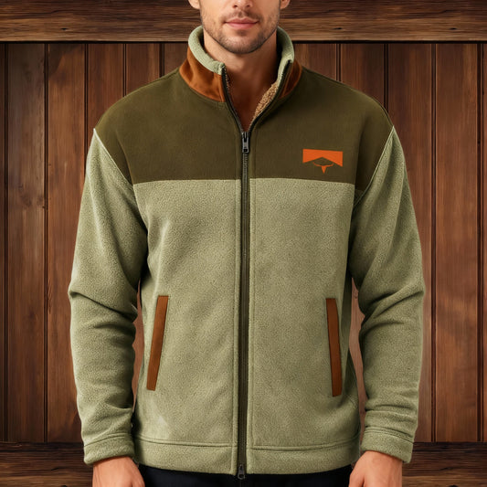 Haven Men's Fleece Jacket | 100% Polyester, Casual Style 0
