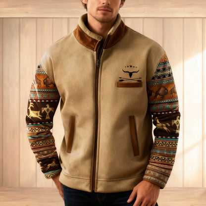 Haven Men's Fleece Jacket | 100% Polyester, Casual Style 3
