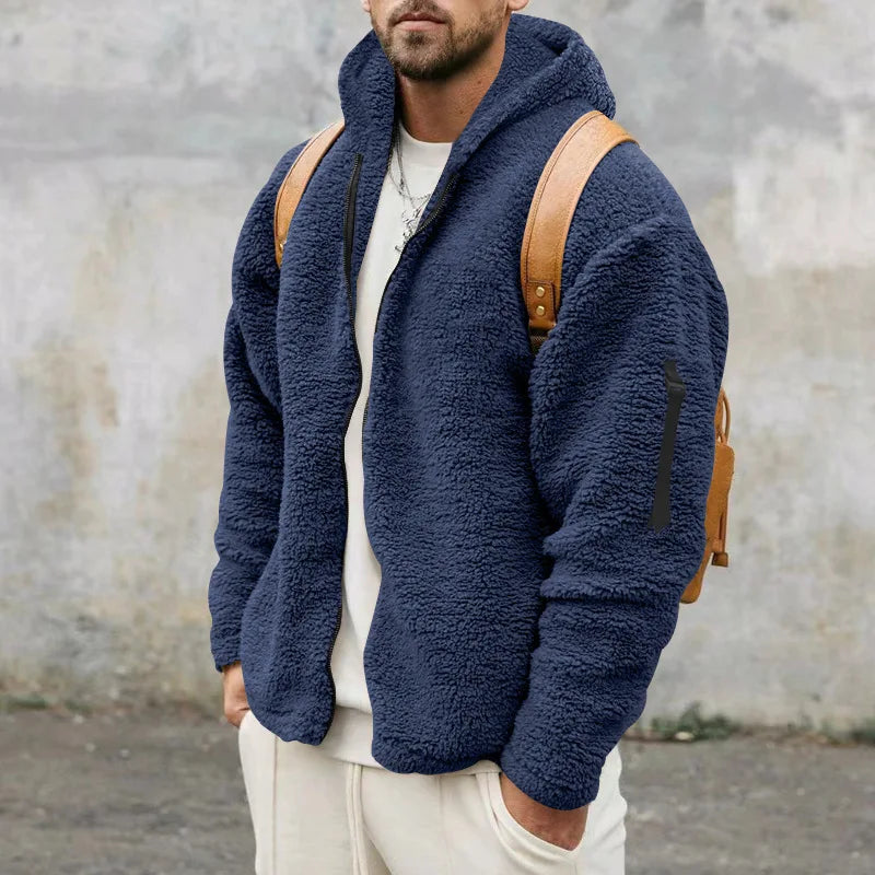 Haven Men's Winter Jacket | Premium Fleece, Stylish Comfort 0