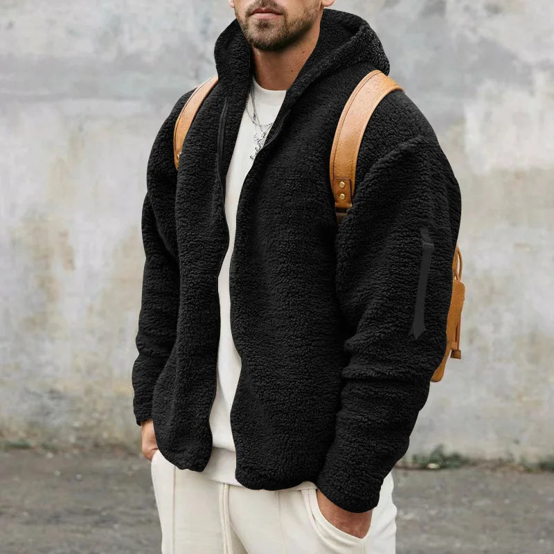 Haven Men's Winter Jacket | Premium Fleece, Stylish Comfort 2