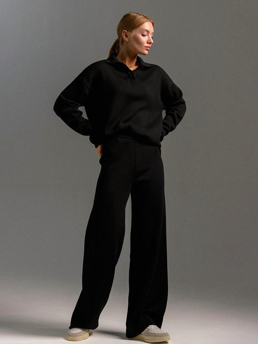 Haven Women's Lounge Set | Soft-Collared, Relaxed Fit 0