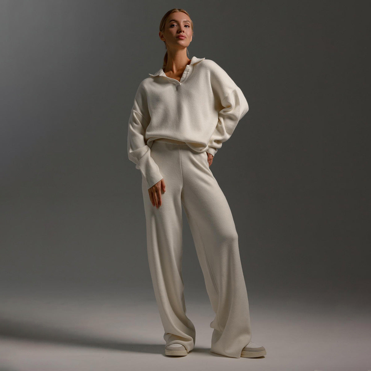 Haven Women's Lounge Set | Soft-Collared, Relaxed Fit 1