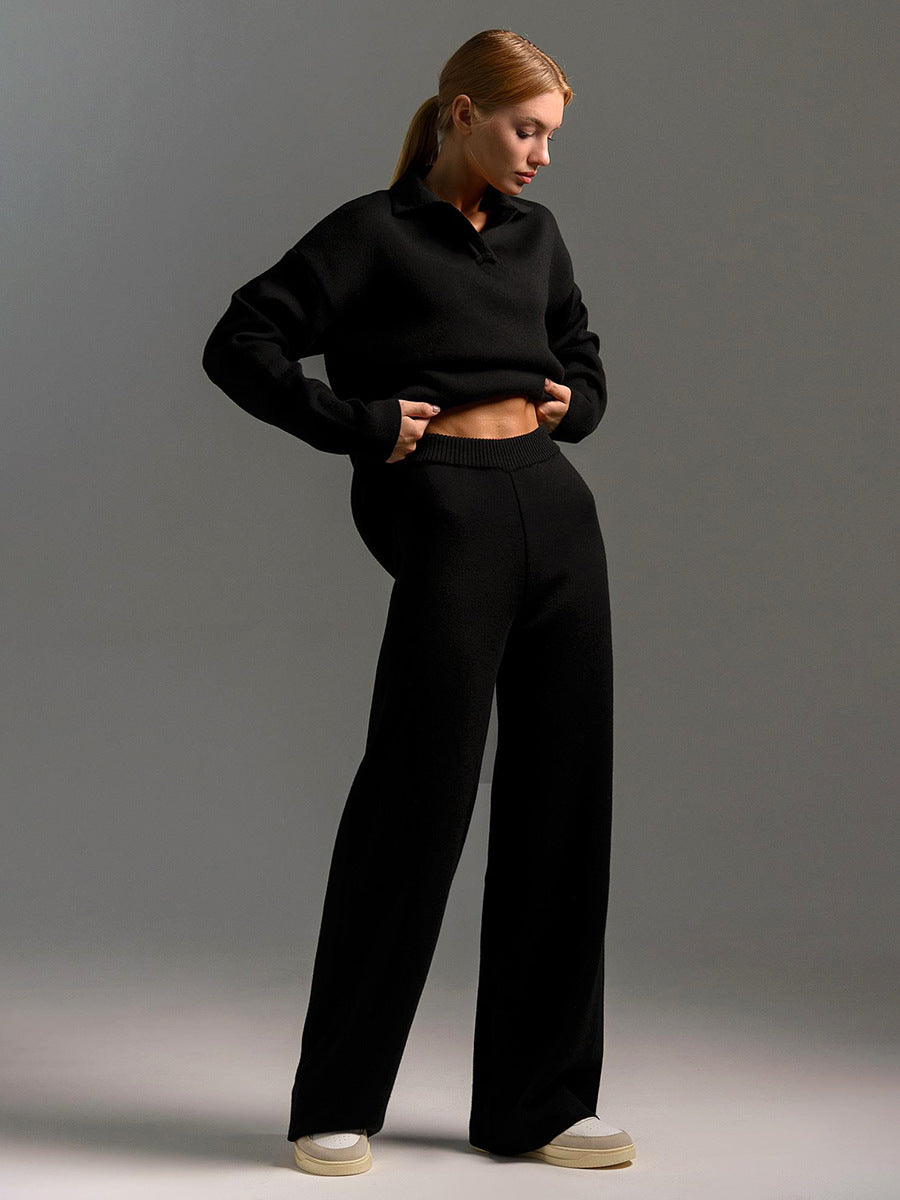 Haven Women's Lounge Set | Soft-Collared, Relaxed Fit 3