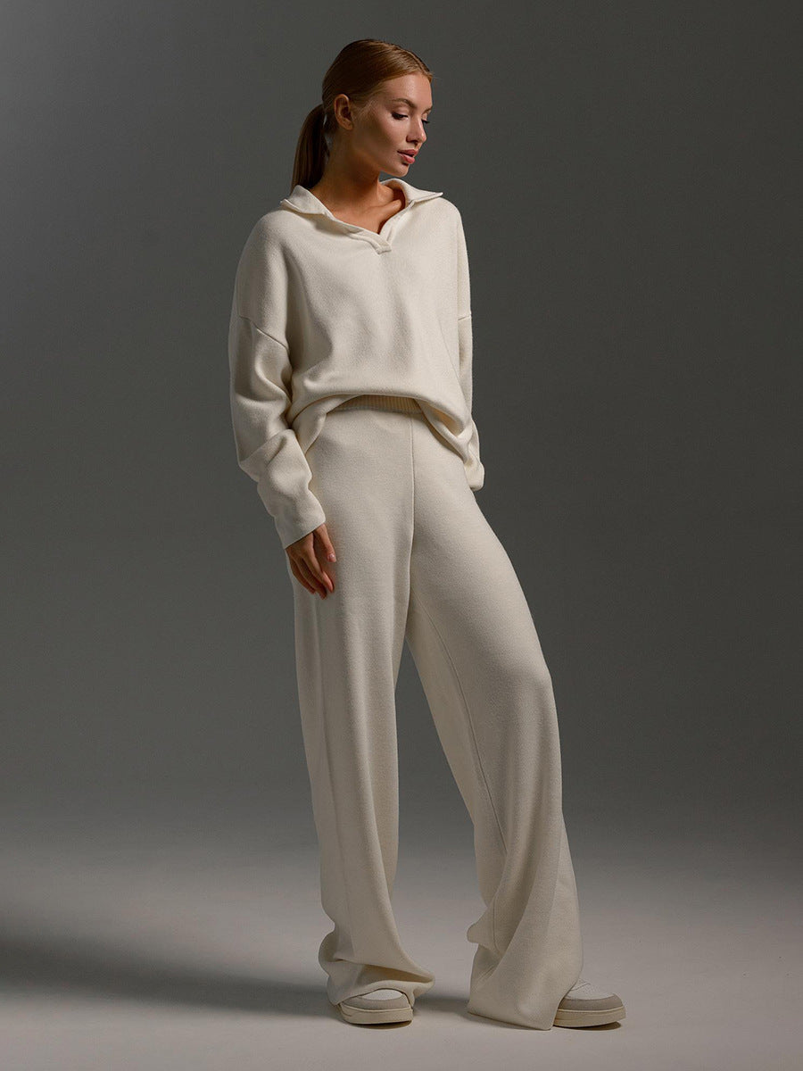 Haven Women's Lounge Set | Soft-Collared, Relaxed Fit 4