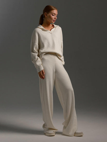 Haven Women's Lounge Set | Soft-Collared, Relaxed Fit 4