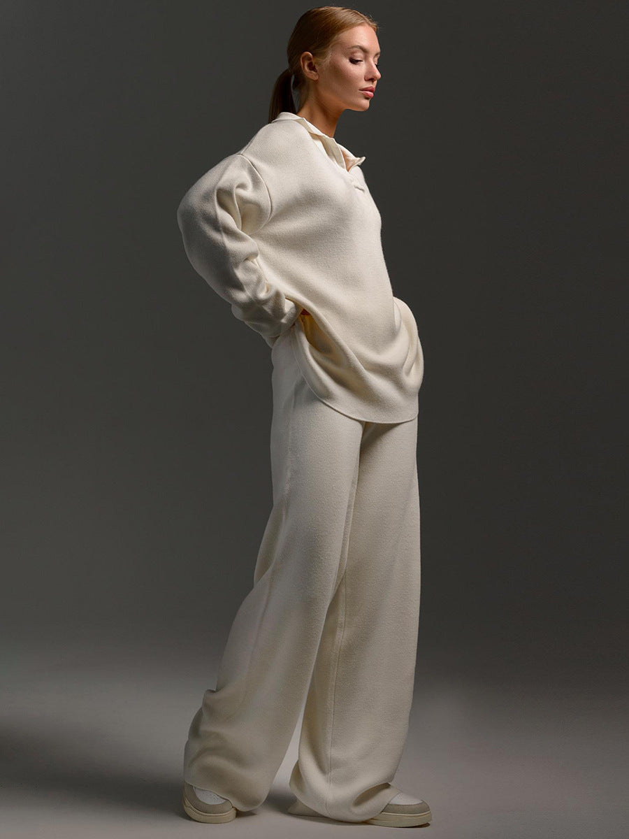 Haven Women's Lounge Set | Soft-Collared, Relaxed Fit 5