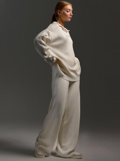 Haven Women's Lounge Set | Soft-Collared, Relaxed Fit 5