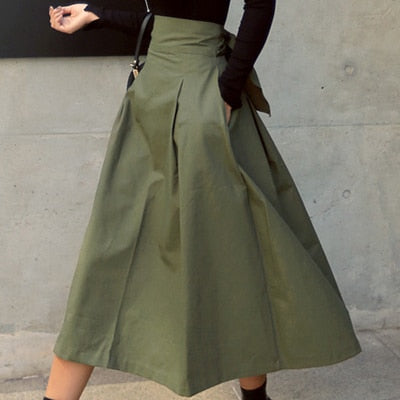 Haven Women's Midi Skirt | High-Waisted Elegance 0