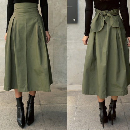 Haven Women's Midi Skirt | High-Waisted Elegance 3