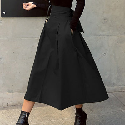 Haven Women's Midi Skirt | High-Waisted Elegance 5