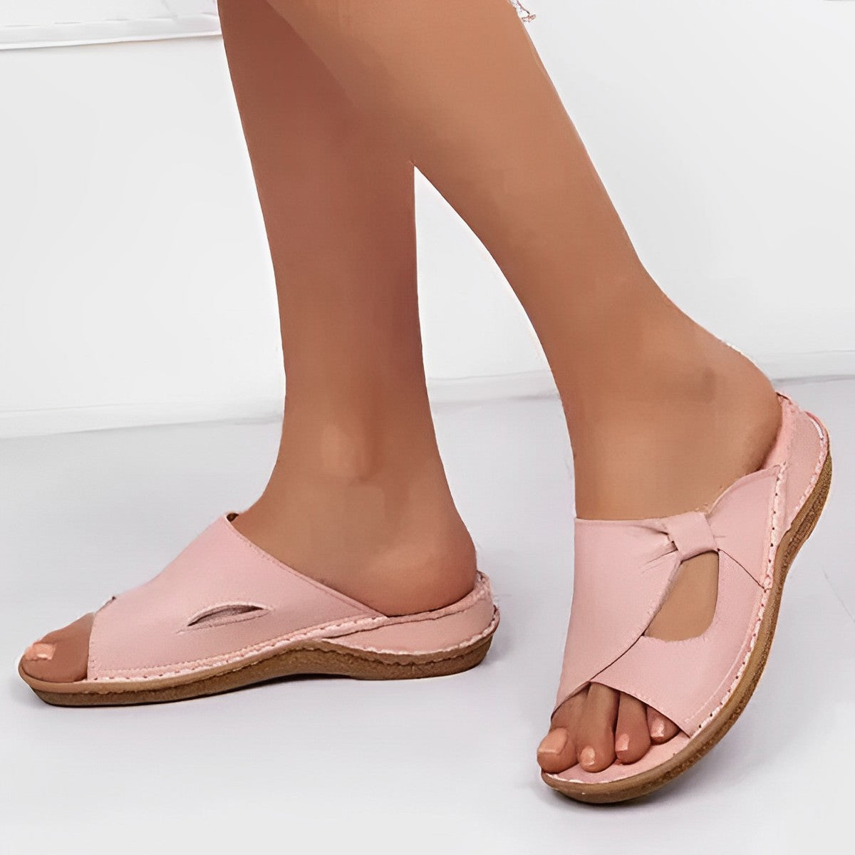 Haven Women's Orthopedic Sandals | Adjustable T-Strap Design 2