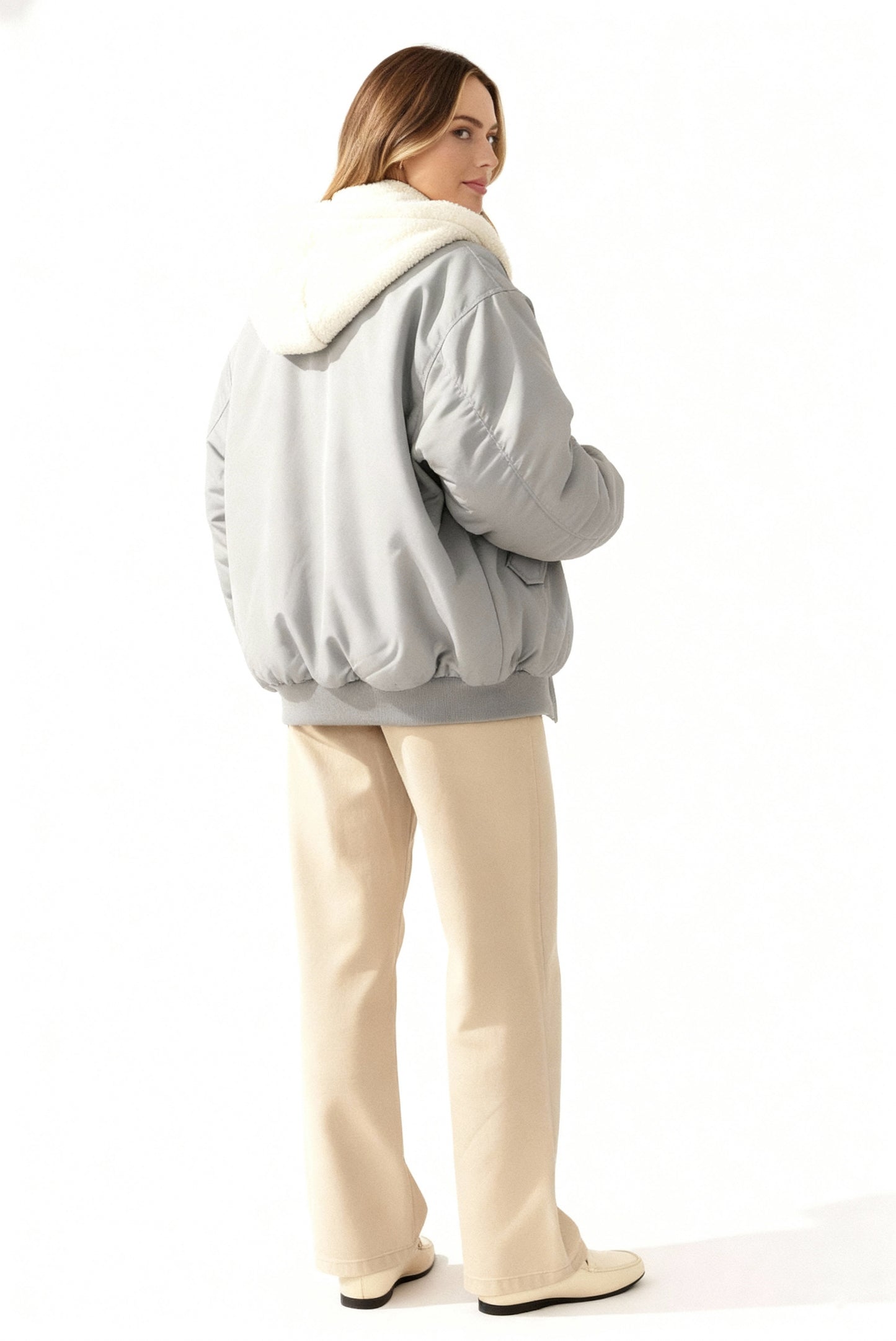 Haven Women's Oversized Winter Jacket | Soft Fabric, Trendy Design 3