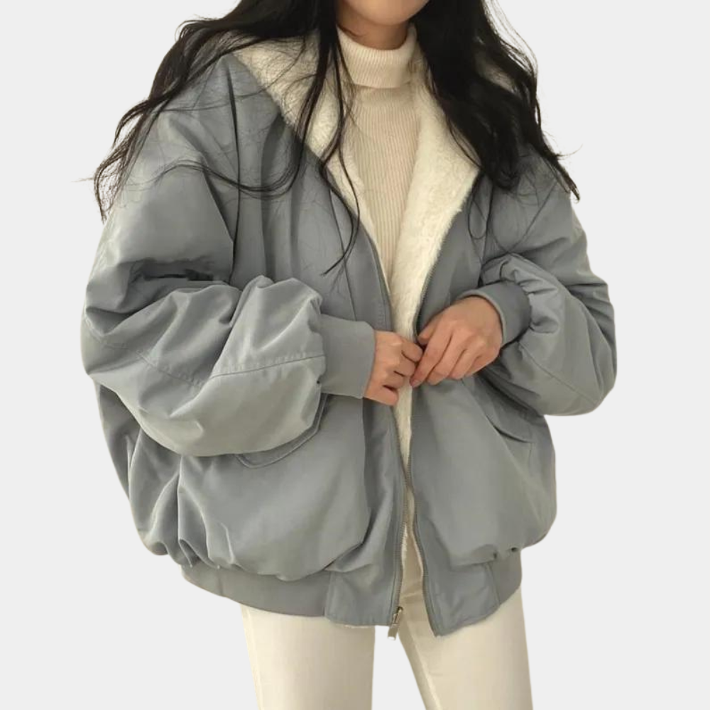 Haven Women's Oversized Winter Jacket | Soft Fabric, Trendy Design 7