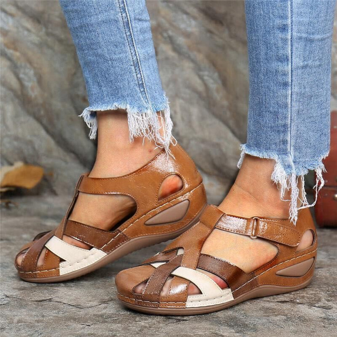 Haven Women's Sandals | Colorblock Design, Comfortable Fit 1