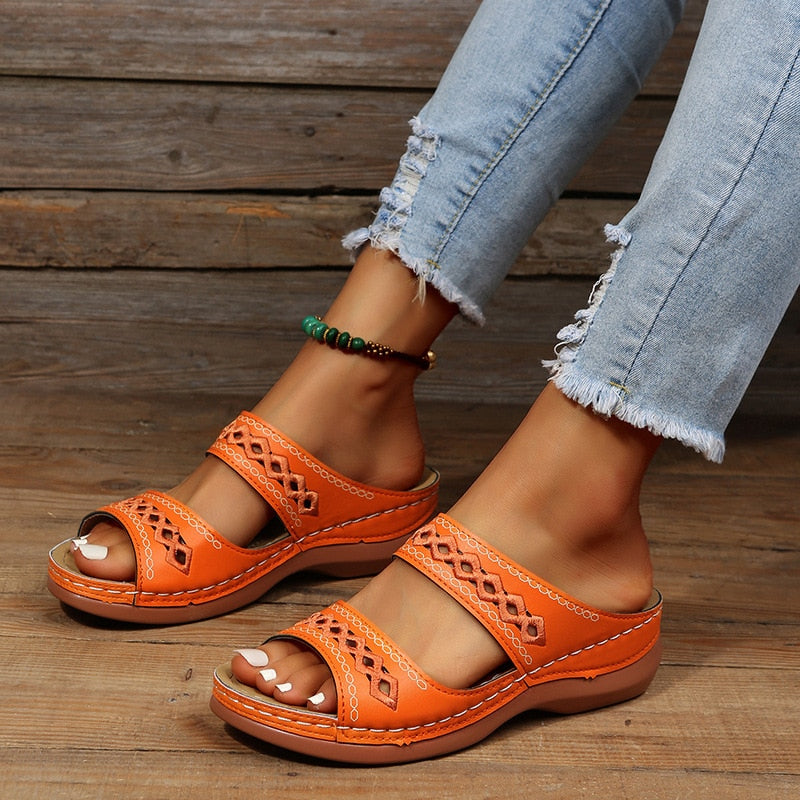 Haven Women's Sandals | Padded Orthopedic Support 5