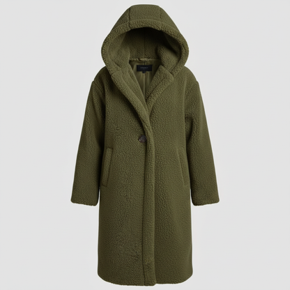 Haven Women's Teddy Coat | Cozy Hooded Design 6