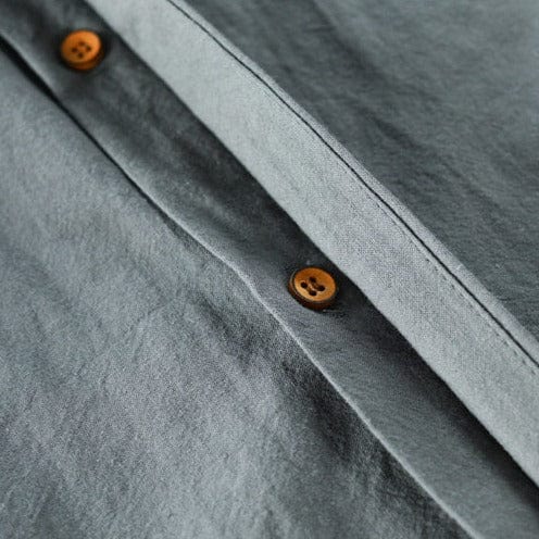 Heidi Men's Shirt | 90% Cotton Blend, Elegant Japanese Design 1