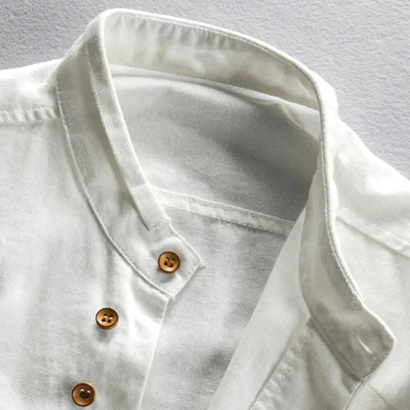Heidi Men's Shirt | 90% Cotton Blend, Elegant Japanese Design 2