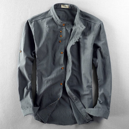 Heidi Men's Shirt | 90% Cotton Blend, Elegant Japanese Design 5