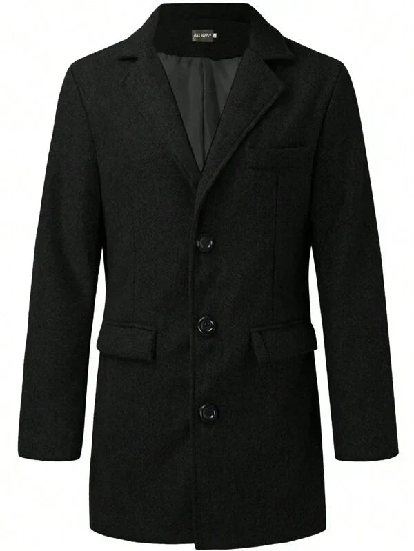 Hendrix Men's Overcoat | Warm Insulation, Formal & Casual Style 4